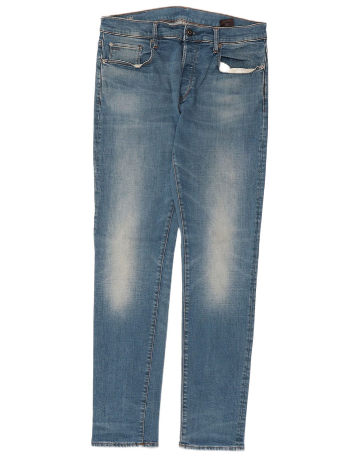 G-STAR Vaqueros Slim 3301 para Hombre W34 L34 Algodón Azul