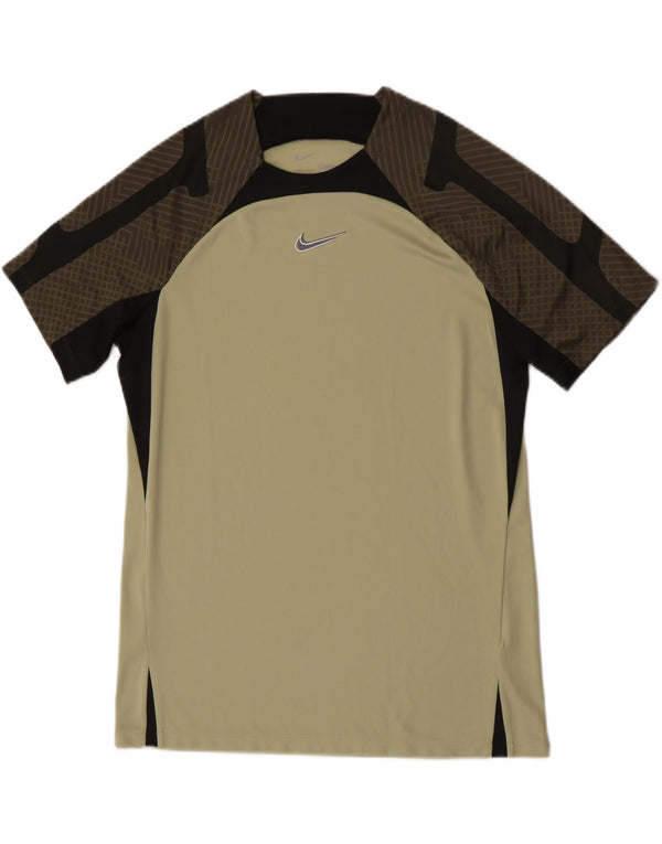 Camiseta Nike Dri Fit Slim Fit para hombre, talla grande, color verde