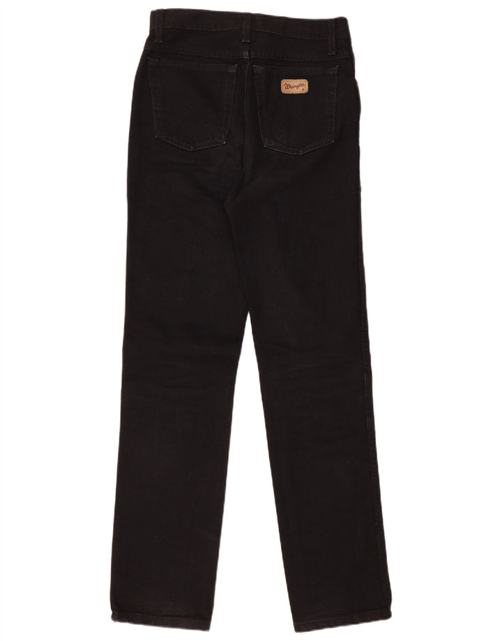 WRANGLER Vaqueros rectos Alabama para hombre W30 L32 Algodón negro