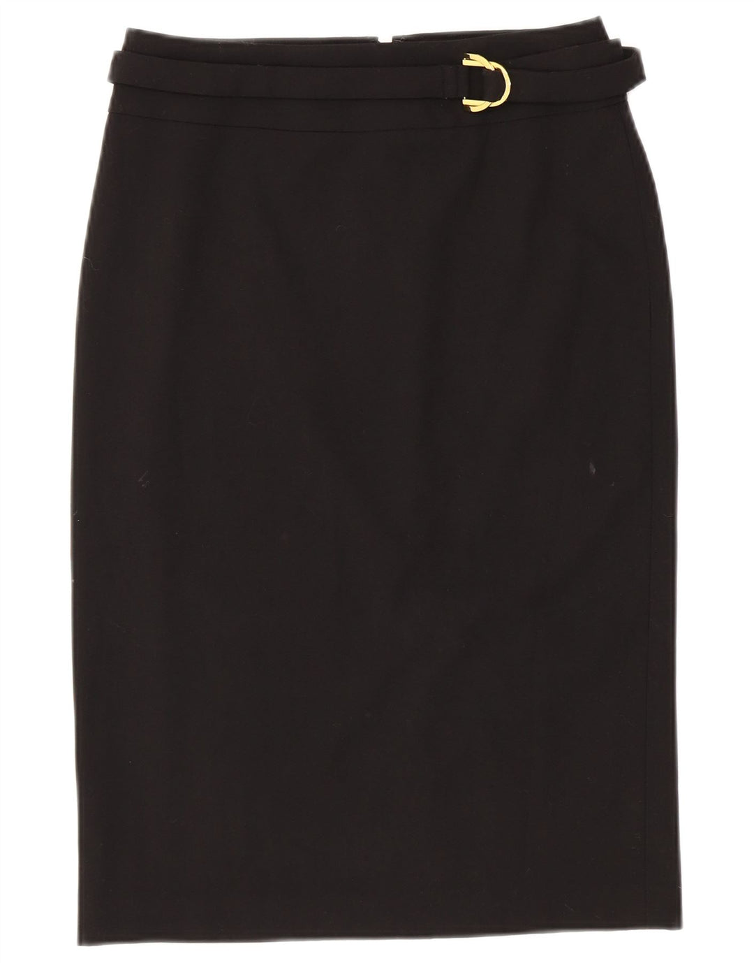 CALVIN KLEIN Falda lápiz para mujer US 2 XS W28 Poliéster negro