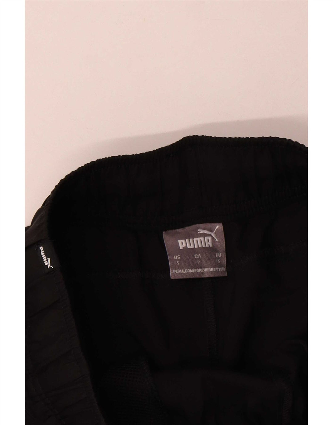 Puma Mens Graphic Sport Shorts Pequeño Poliéster Negro