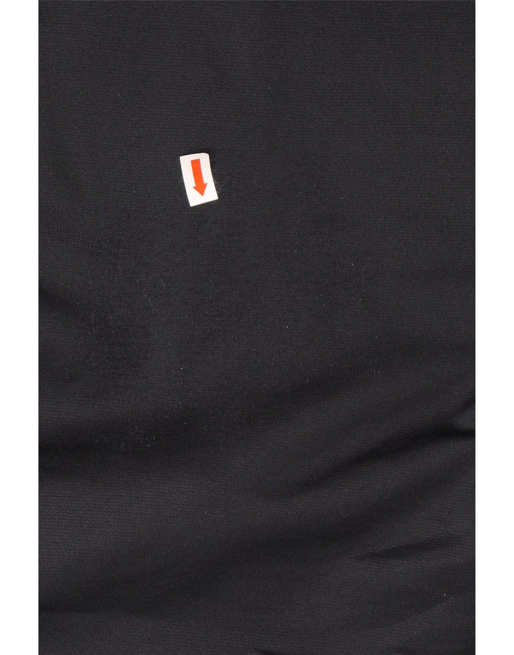 UNDER ARMOUR Suéter con capucha y cremallera gráfica para hombre, talla grande, negro