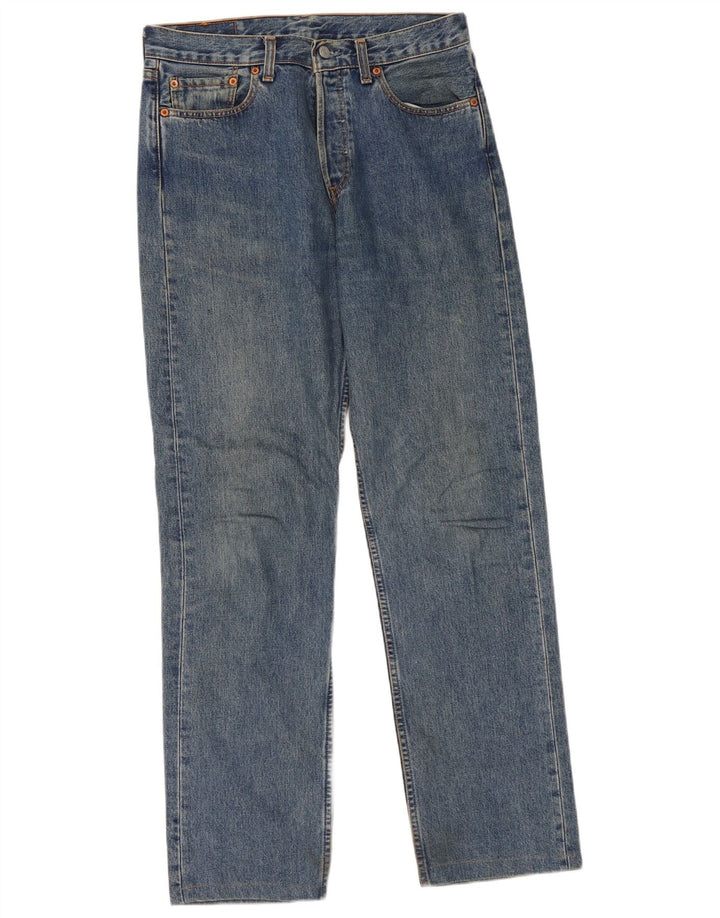 Vaqueros Levi's Mujer 590 Rectos W31 L32 Algodón Azul