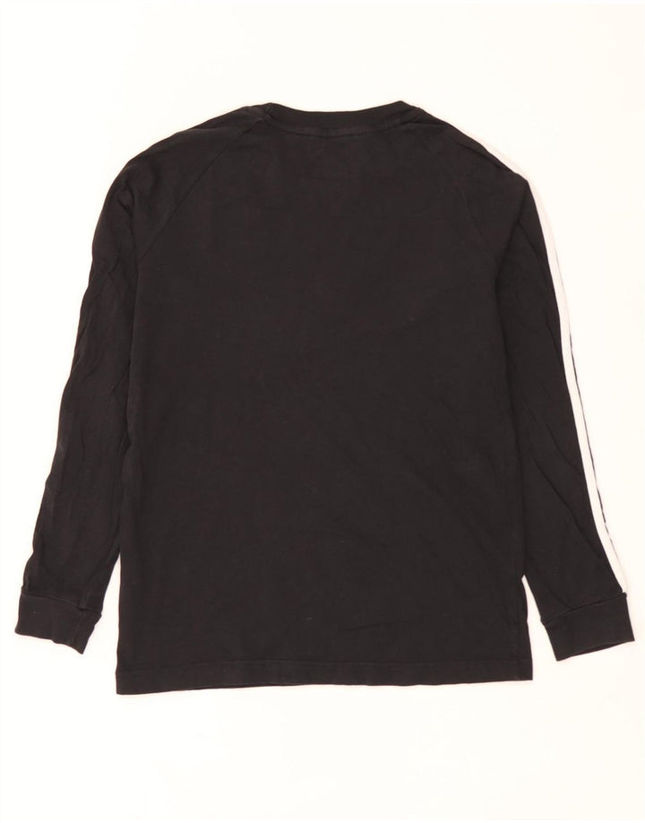Adidas Camiseta Niño Manga Larga 13-14 Años Negro Algodón