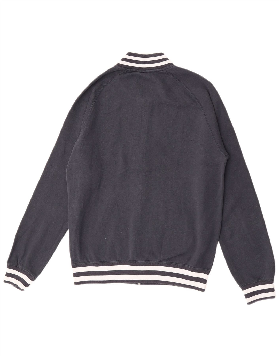 Champion Chaqueta de chándal para hombre de algodón a rayas azul marino grande
