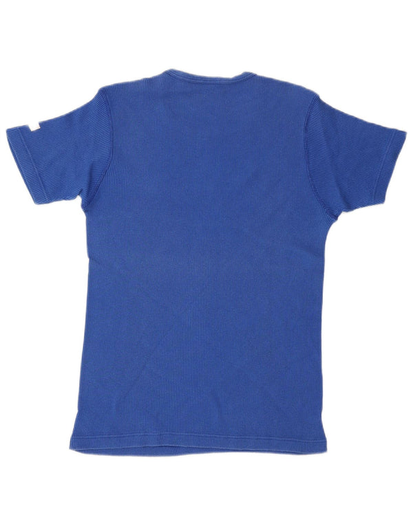 LEVI'S Camiseta para mujer Top UK 12 Algodón azul medio