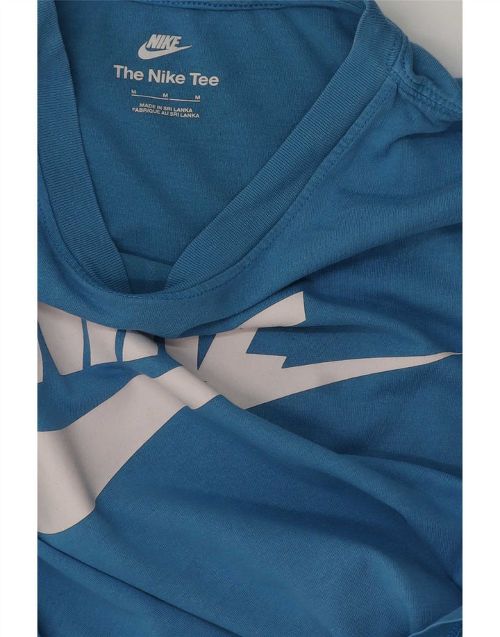 Camiseta Nike Hombre Graphic Top Azul Medio