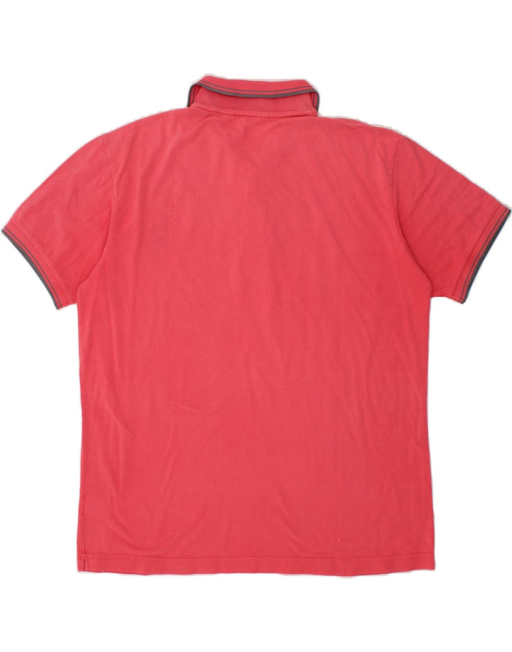 KAPPA Mens Polo Shirt 2XL Pink Cotton Vintage Kappa and Second-Hand Kappa from Messina Hembry 