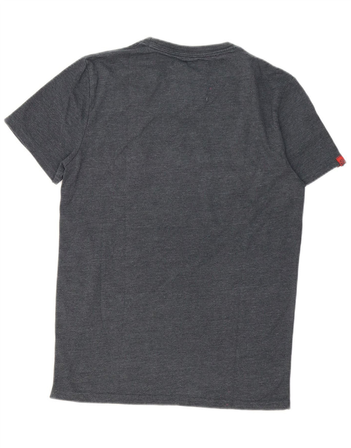 Superdry Camiseta Gráfica De Algodón Gris Medio Para Hombre