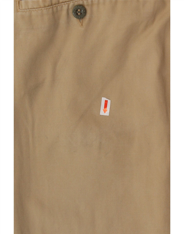 DOCKERS Mens Khakis Pegged Chino Trousers W36 L34 Beige
