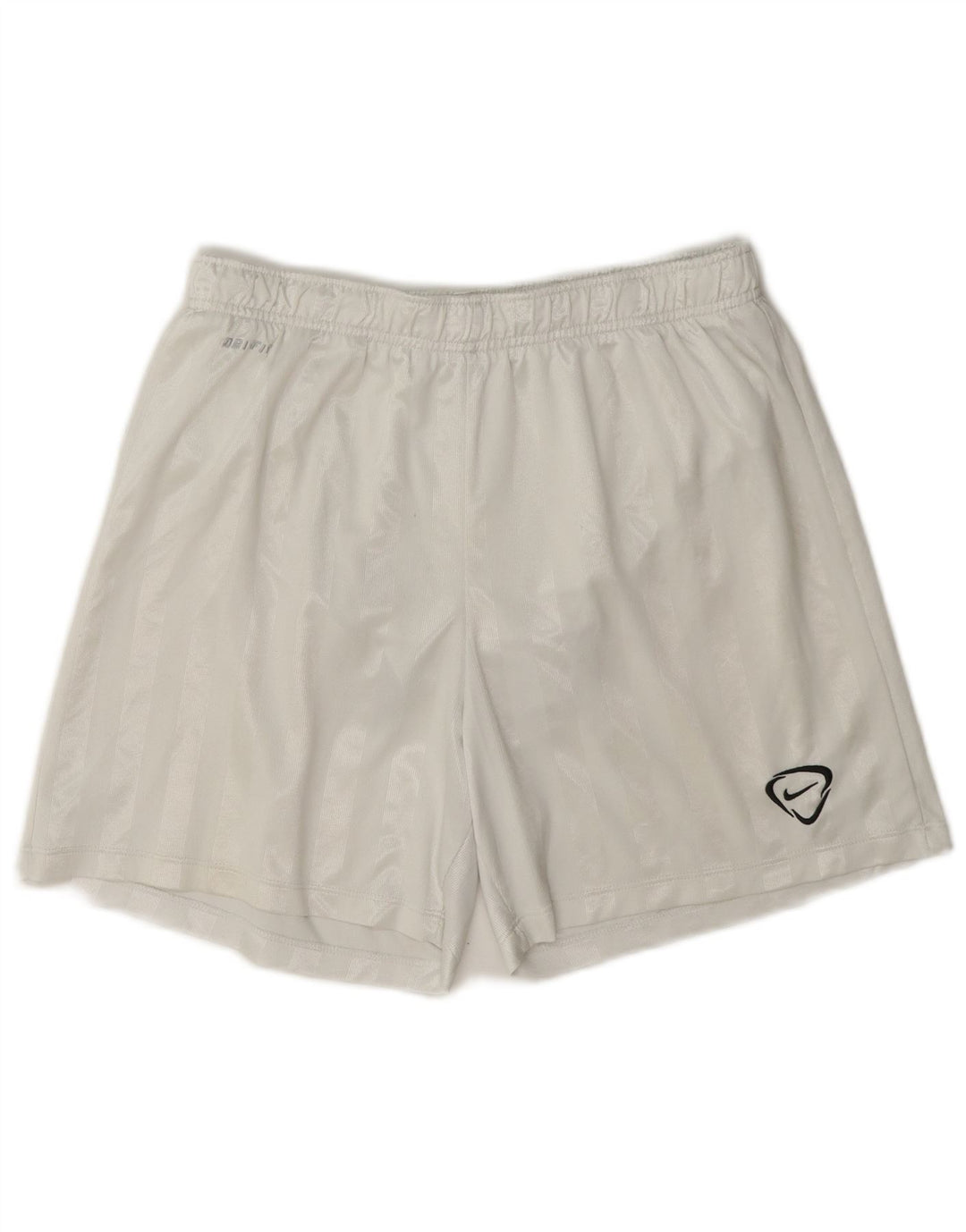 Pantalones cortos deportivos Nike Dri Fit Regular para hombre Poliéster a rayas blancas medianas