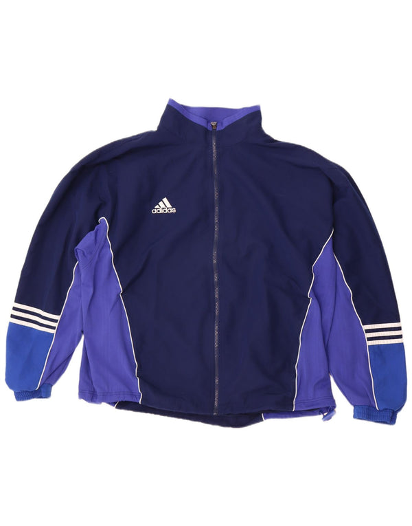 Adidas Chándal completo para hombre UK 48/50 XL Azul marino Colorblock Poliéster