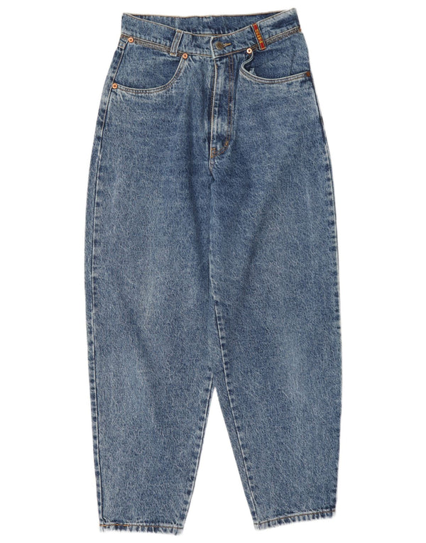 H.I.S Jeans holgados de cintura alta para mujer EU 38 Medium W29 L28 Algodón azul