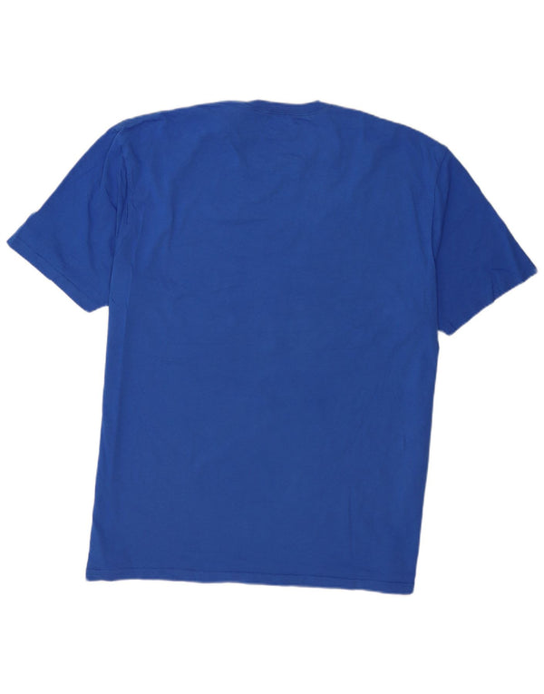 Hard Rock Cafe Camiseta gráfica San Antonio para hombre Top 2XL Algodón azul
