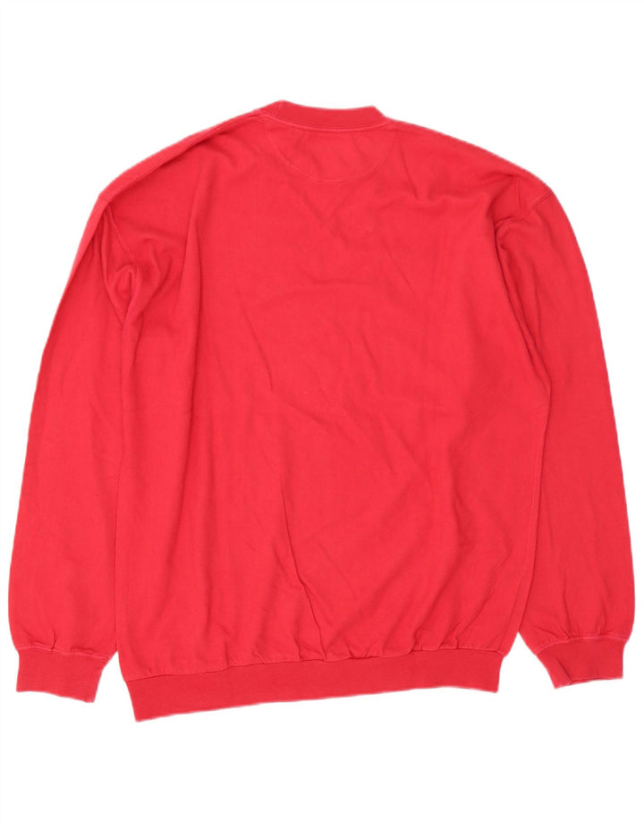 Brooksfield - Sudadera para hombre, color rojo