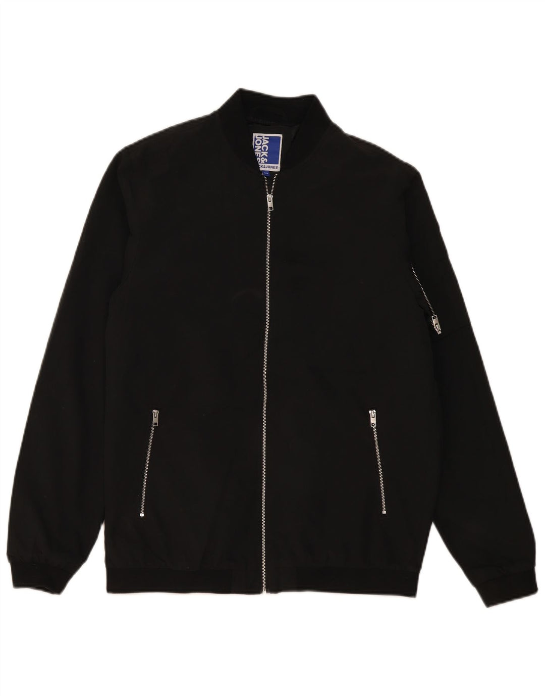 Jack & Jones Cazadora Bomber para Niño 15-16 Años Negro Poliéster