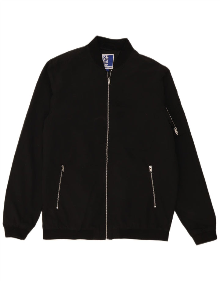 Jack & Jones Cazadora Bomber para Niño 15-16 Años Negro Poliéster