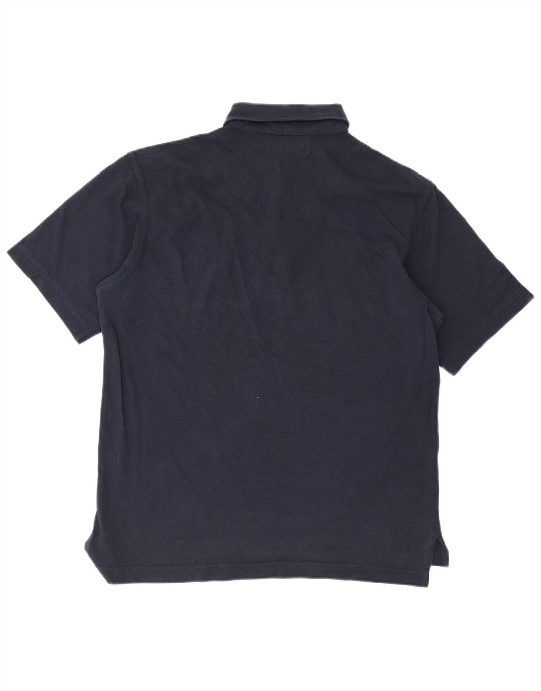 Henry Cottons Polo para hombre de algodón azul marino mediano