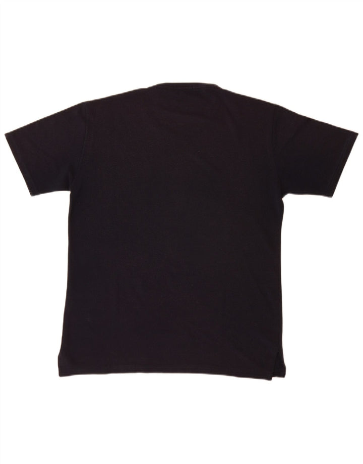 Trussardi Camiseta Mujer Top UK 44 Medio Azul Marino Poliéster