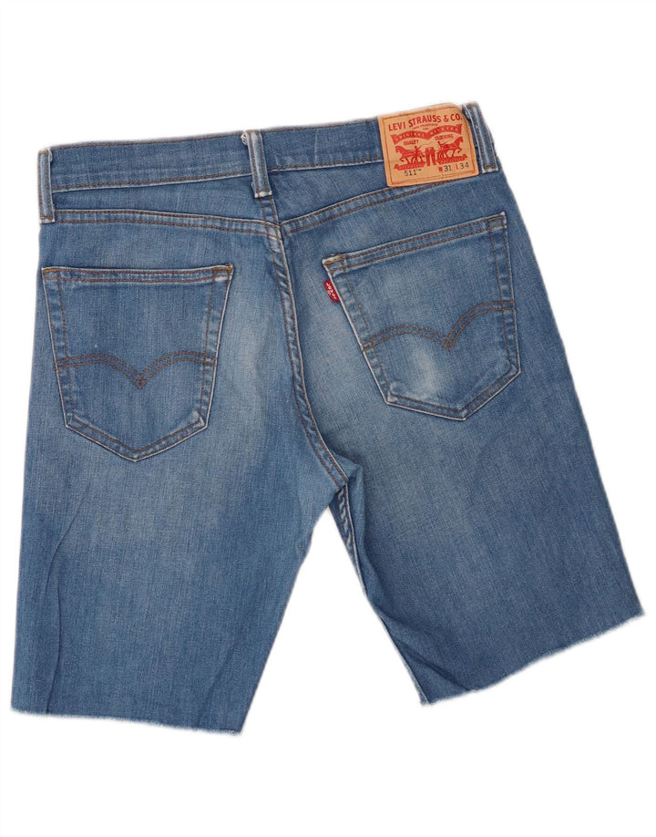 Levi's Hombre 511 Shorts De Mezclilla W31 Azul Medio