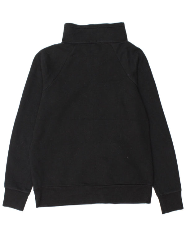 J. Crew Chaqueta de chándal para hombre UK 10 Small Black Cotton