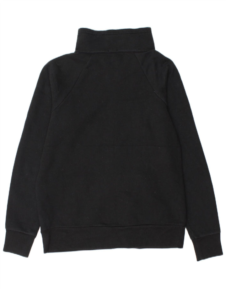 J. Crew Chaqueta de chándal para hombre UK 10 Small Black Cotton