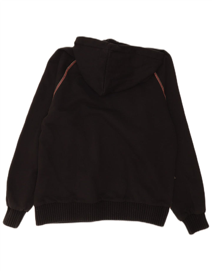 Desigual - Sudadera con capucha para mujer, diseño gráfico, talla grande, poliéster, color negro