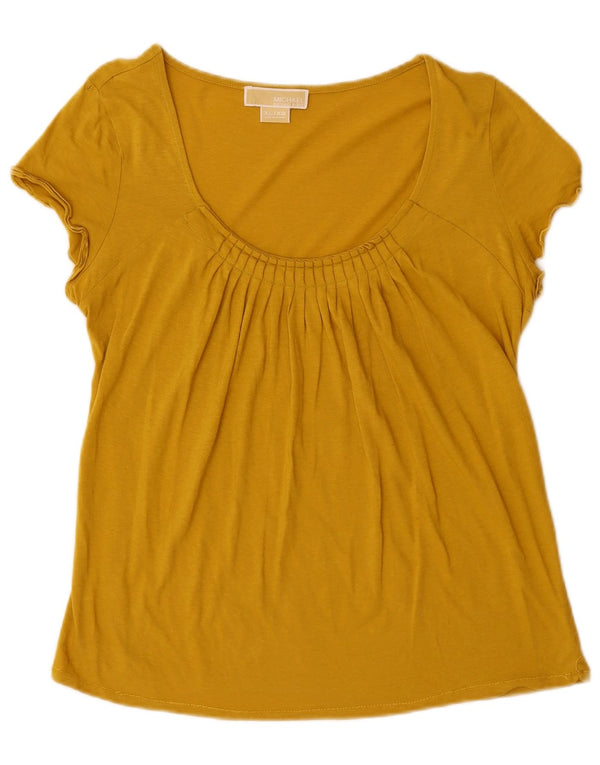 Michael Kors Camiseta Mujer Top UK 40 XL Amarillo