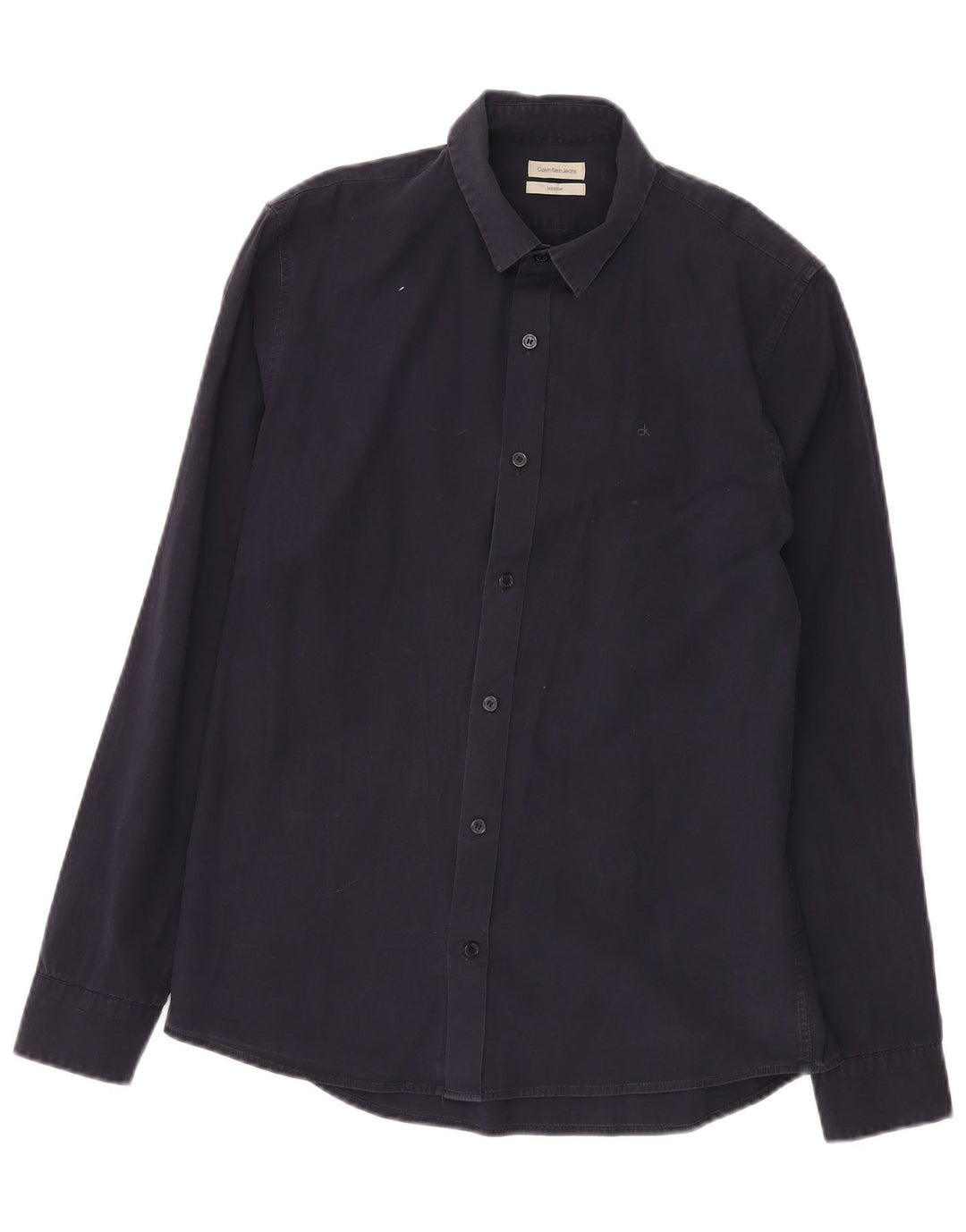 Camisa CALVIN KLEIN JEANS Hombre Algodón Azul Marino Mediano