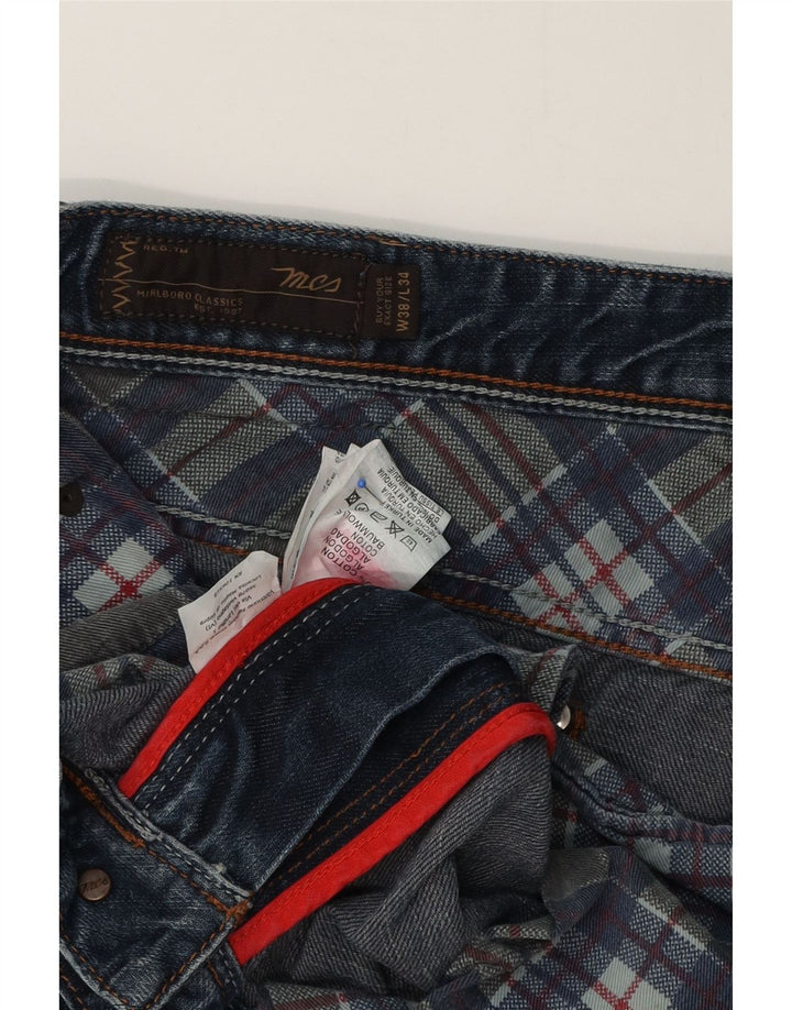 Marlboro Classics Vaqueros rectos para hombre W38 L29 Algodón azul