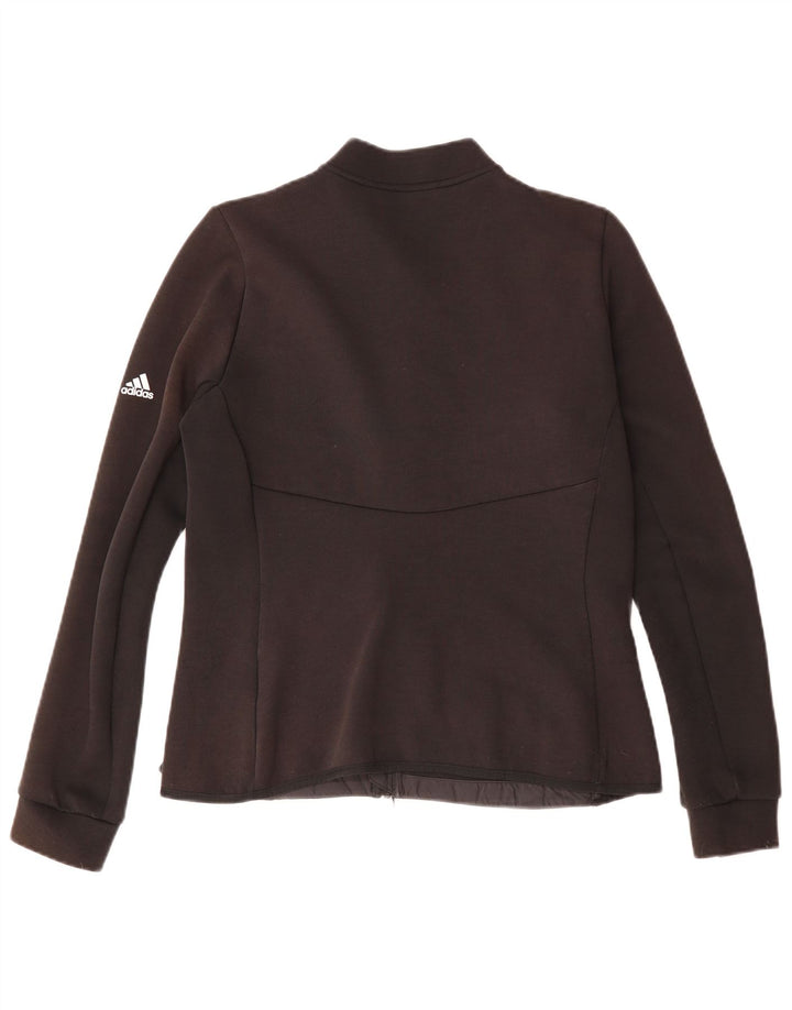 Adidas - Chaqueta de chándal para mujer, talla 48/18, talla grande, color negro, poliéster