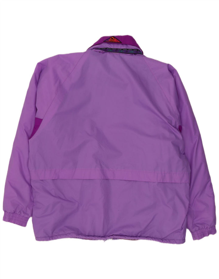 AESSE Chaqueta de esquí con capucha para hombre UK 42 XL Púrpura
