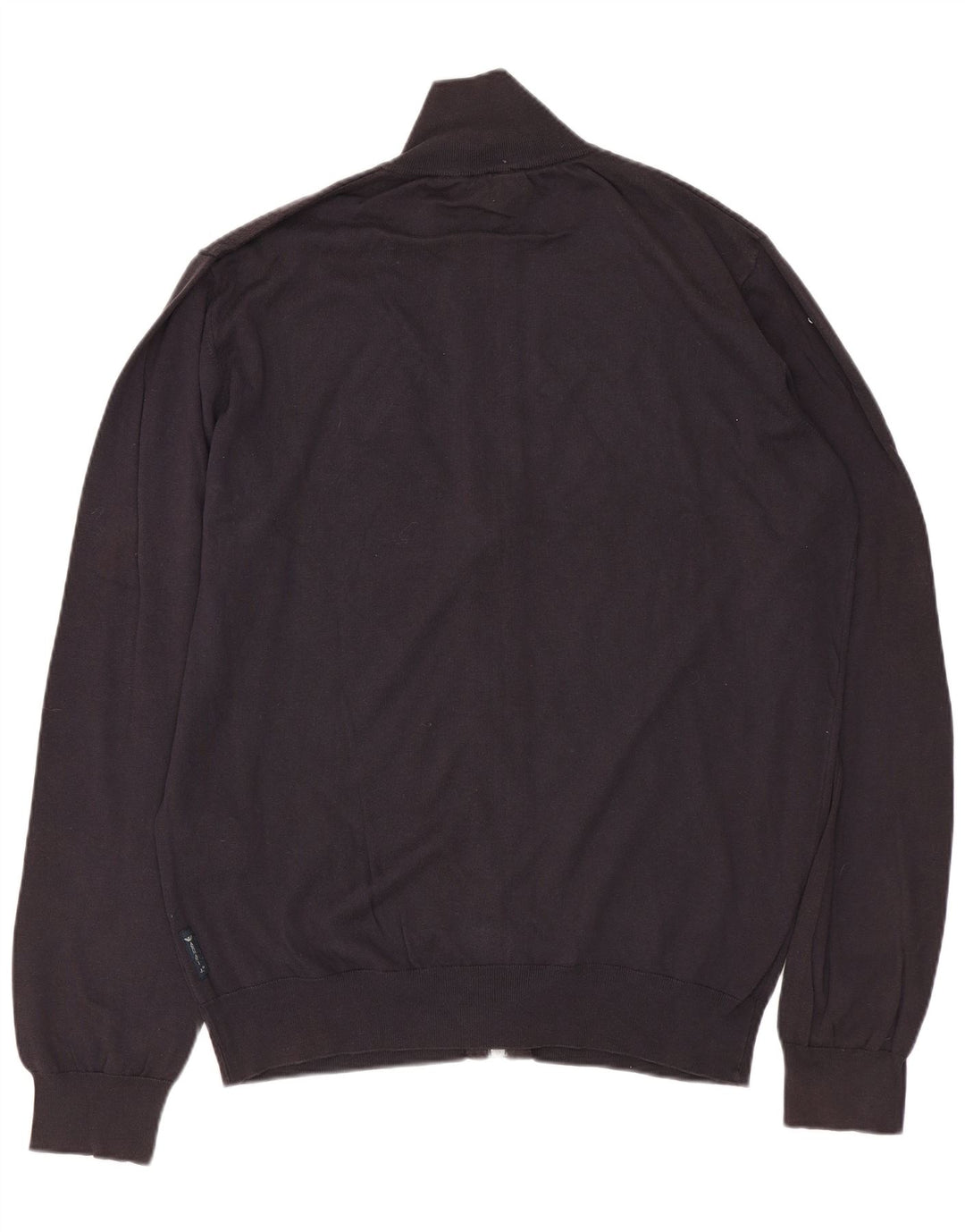 ARMANI JEANS Cárdigan para Hombre Suéter Medio Azul Marino Algodón