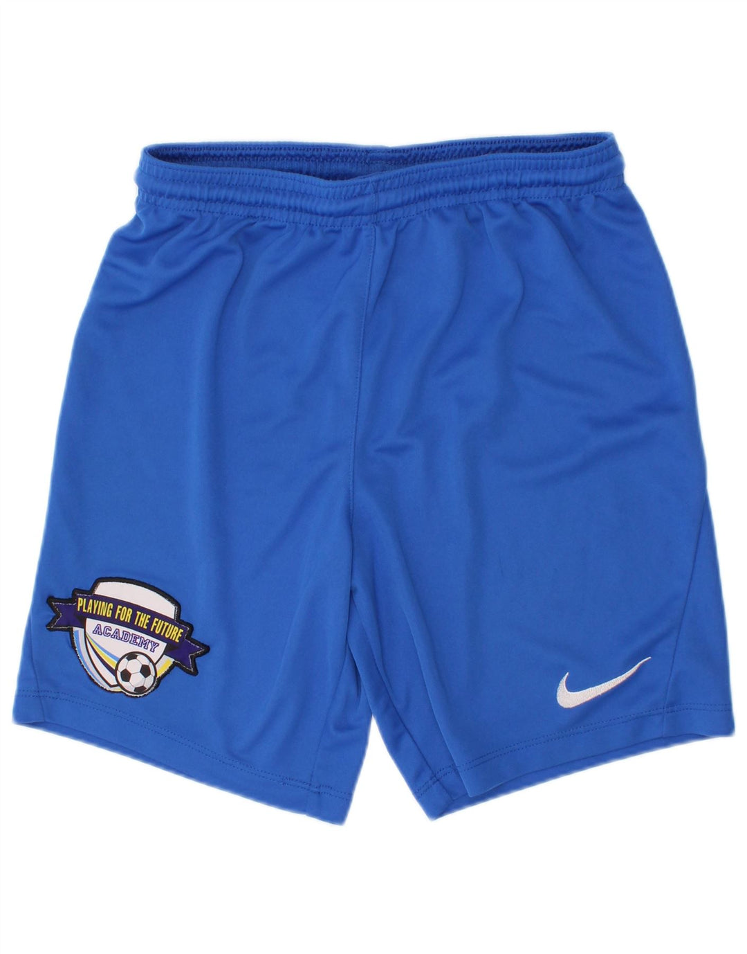 Nike Pantalones cortos deportivos Dri Fit Graphic para niños 10-11 años Poliéster azul medio