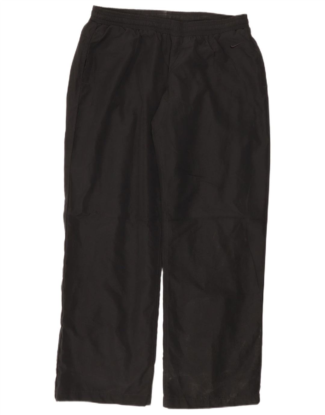 NIKE Pantalones de chándal para mujer, talla 40, talla grande, poliéster negro