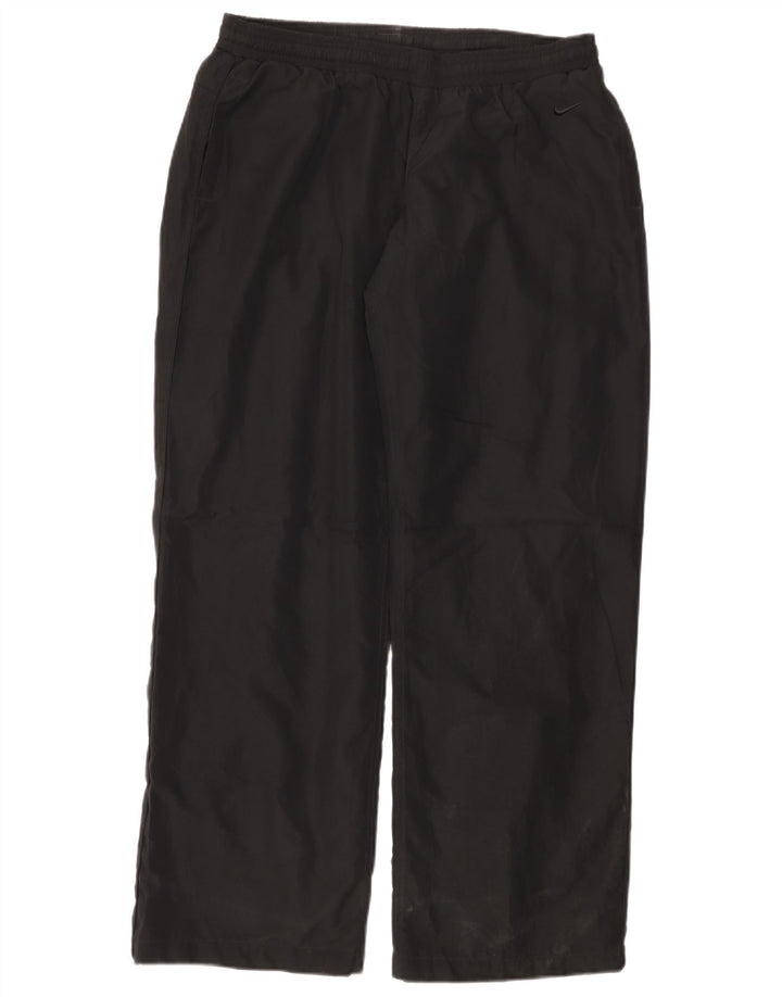 NIKE Pantalones de chándal para mujer, talla 40, talla grande, poliéster negro