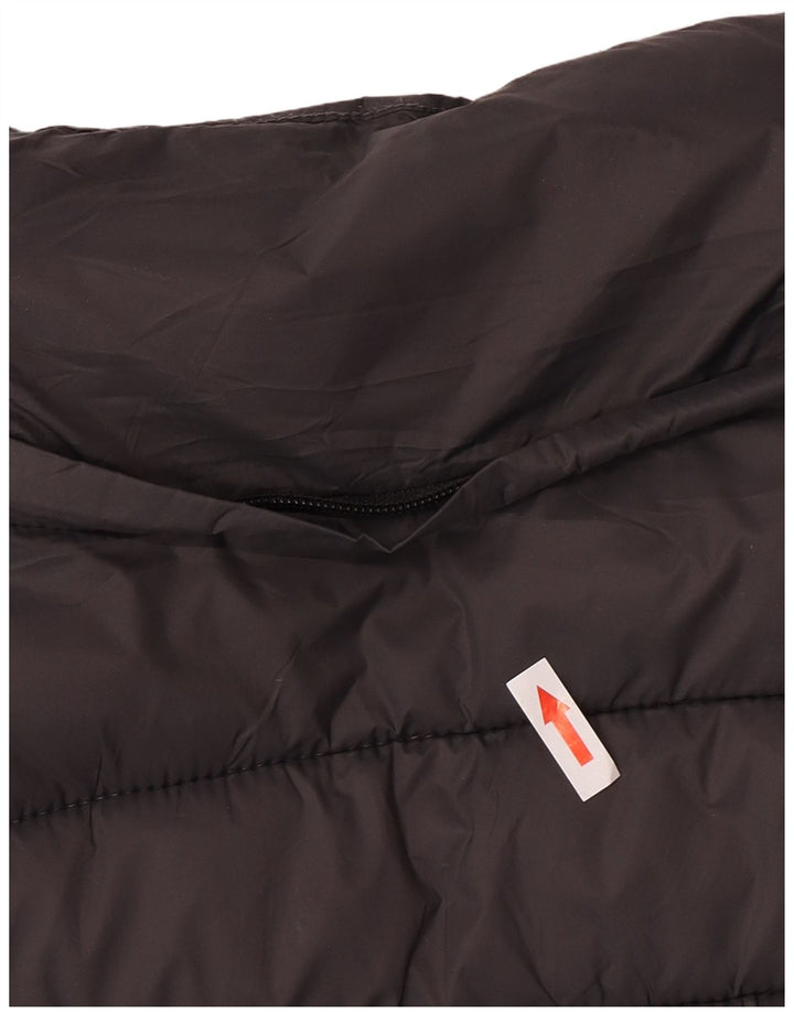 Superdry Chaqueta Acolchada Mujer UK 46 Grande Nylon Gris