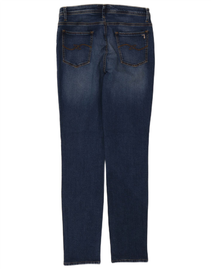 Vaqueros Trussardi Mujer Slim W30 L30 Azul Algodón