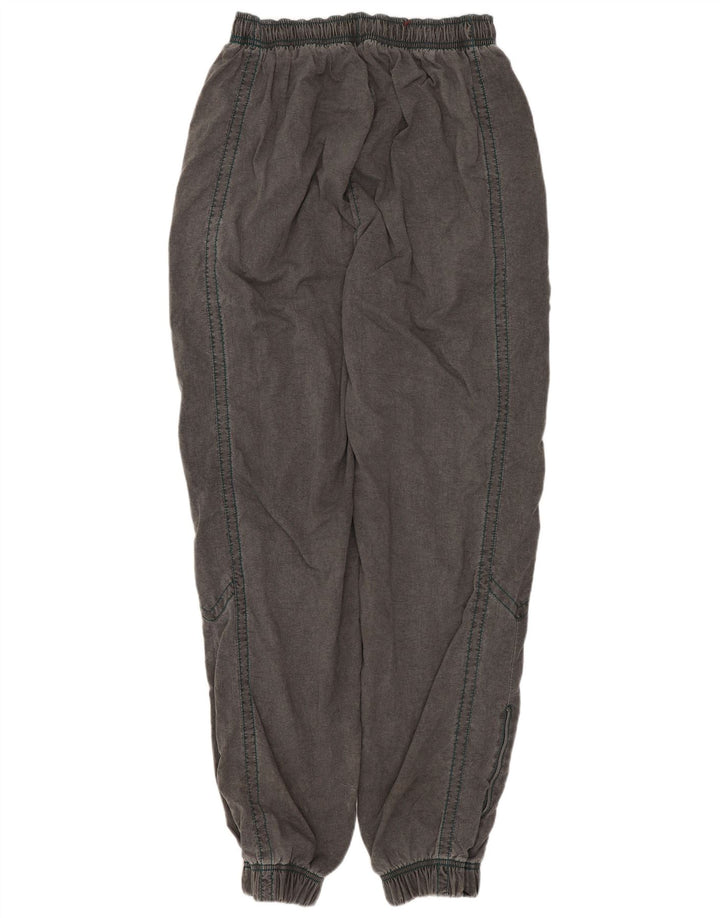 NIKE Hombre Joggers Pantalones Casuales Medianos W30 L32 Gris Poliamida