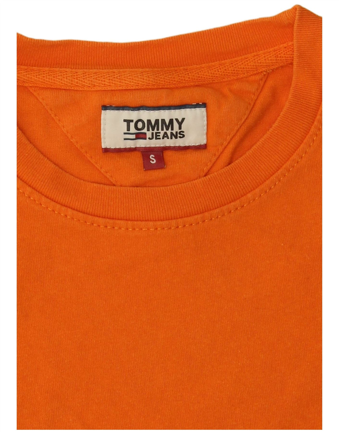 Tommy Hilfiger Camiseta para hombre Top Small Naranja Algodón