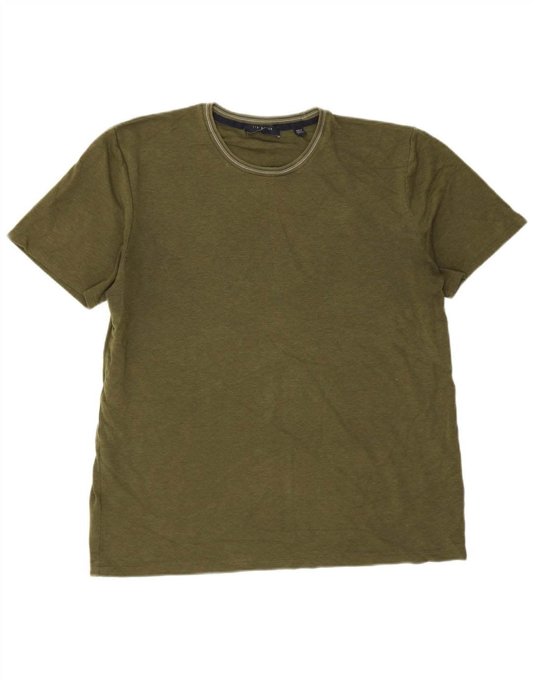 Ted Baker - Camiseta para hombre, talla 4, algodón caqui grande
