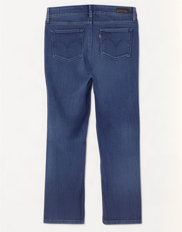 Levi's Jeans ajustados de talle clásico con curva ligera para mujer US 4 Small W27 L27 Azul