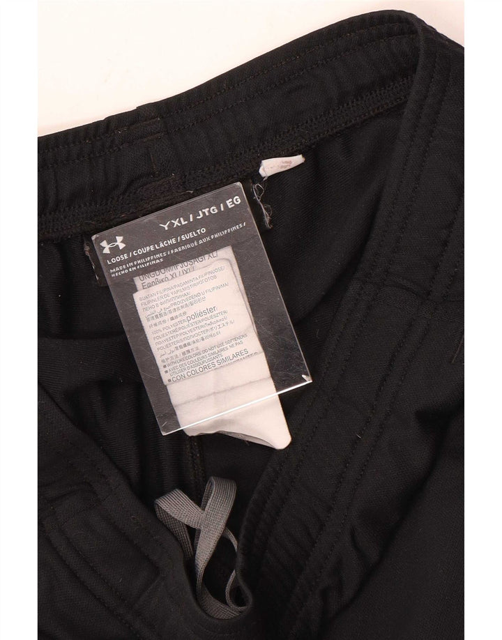 Under Armour Pantalón Chándal Niño 13-14 Años XL Negro Poliéster