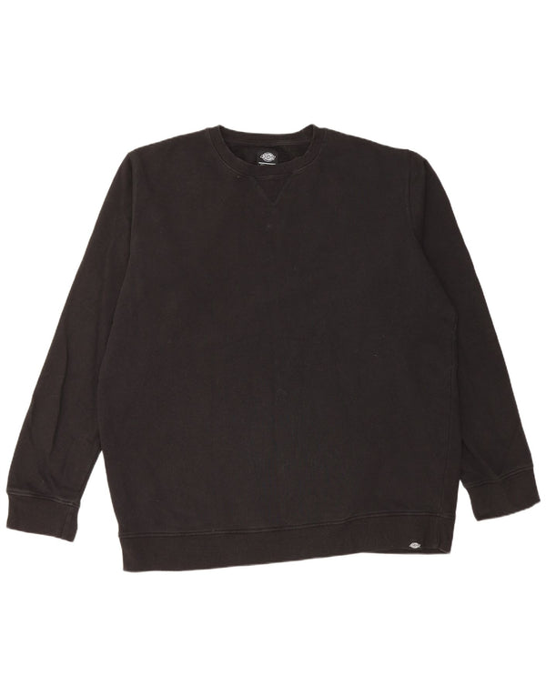 Dickies - Sudadera para hombre (2XL, algodón), color negro