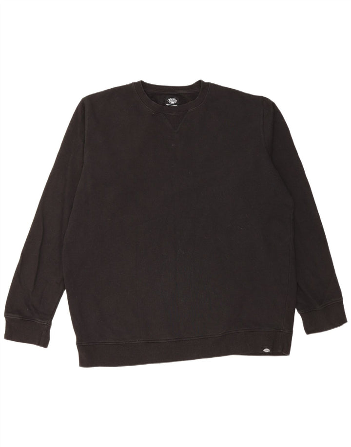 Dickies - Sudadera para hombre (2XL, algodón), color negro