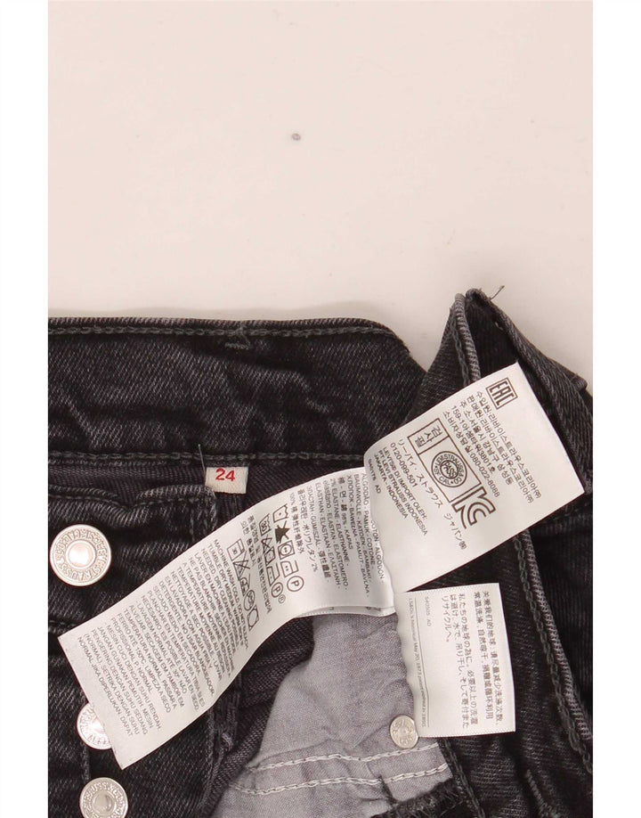 Levi's Vaqueros Slim Mujer W24 L28 Algodón Gris