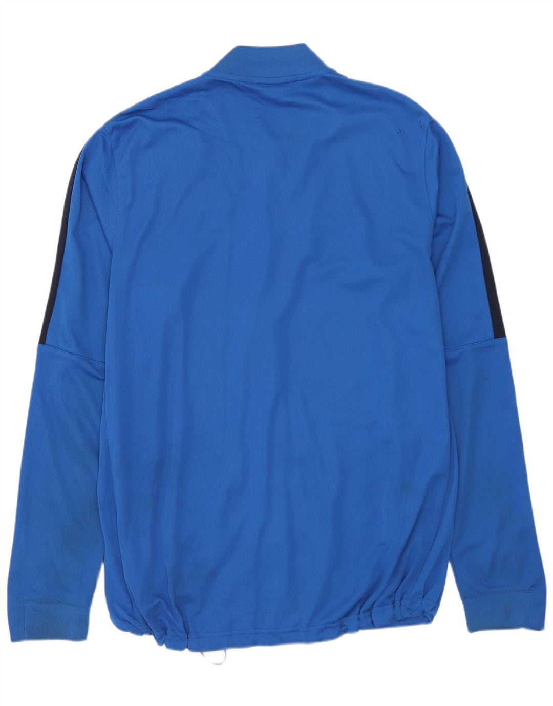 NIKE Hombre Dri Fit Chándal Top Chaqueta Grande Azul Colorblock Poliéster