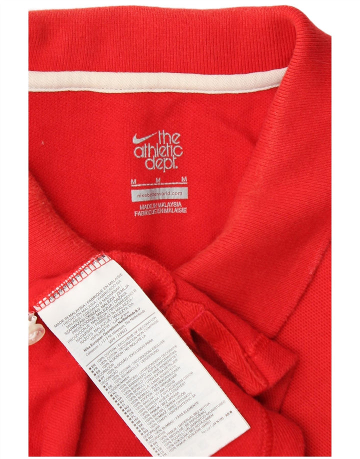 Polo NIKE Hombre Algodón Rojo Medio