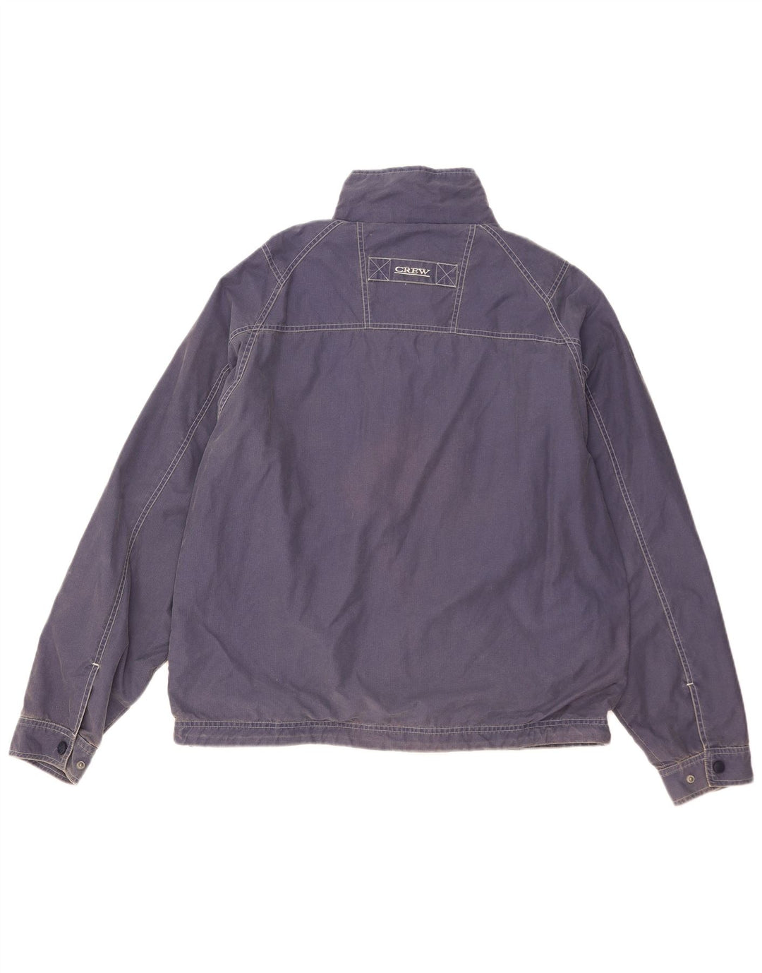 Crew Clothing Chaqueta bomber para hombre UK 38 Algodón azul medio
