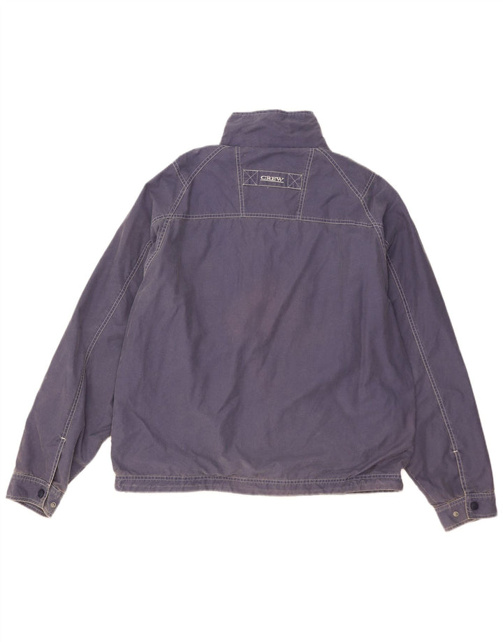 Crew Clothing Chaqueta bomber para hombre UK 38 Algodón azul medio
